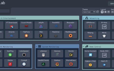 🦆 NAS必备：使用Docker安装超酷炫的导航页应用Dashy
