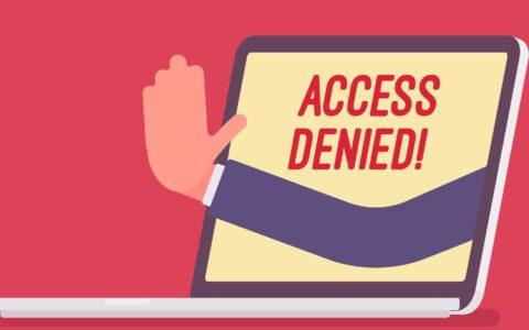 如何解决网站Access Denied错误