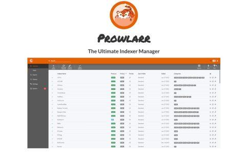 🦒 Prowlarr：一款保姆级的索引管理器，支持配合NT使用！