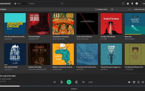 🫏 Audiobookshelf：一款有声读物和播客服务器，支持移动端APP！