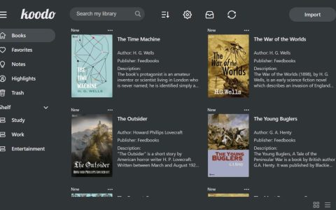 📖 Koodo Reader：一款不错的电子书阅读器，支持Windows，macOS，Linux 和网页版！
