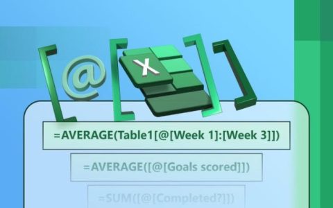 💼 为什么我的 Excel 公式中有双重方括号？