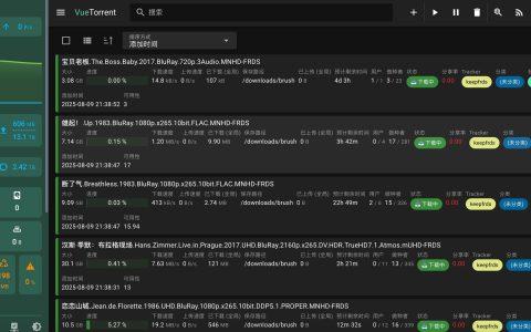 🆕 qBittorrent最时尚WebUI v2.30.2 更新，高级！
