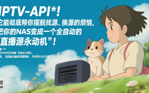 📺 想起来了！还在手动找直播源？NAS+IPTV-API帮你自动化！
