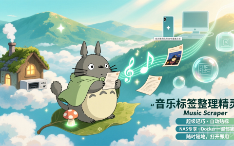 🎵Music Scraper: NAS音乐刮削神器，发烧友快快搞起来！
