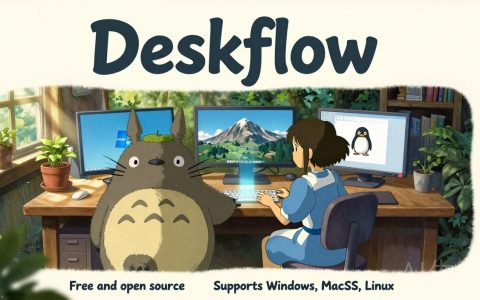 🆕 免费键鼠共享神器Deskflow v1.25更新，Windows、macOS、Linux全支持！